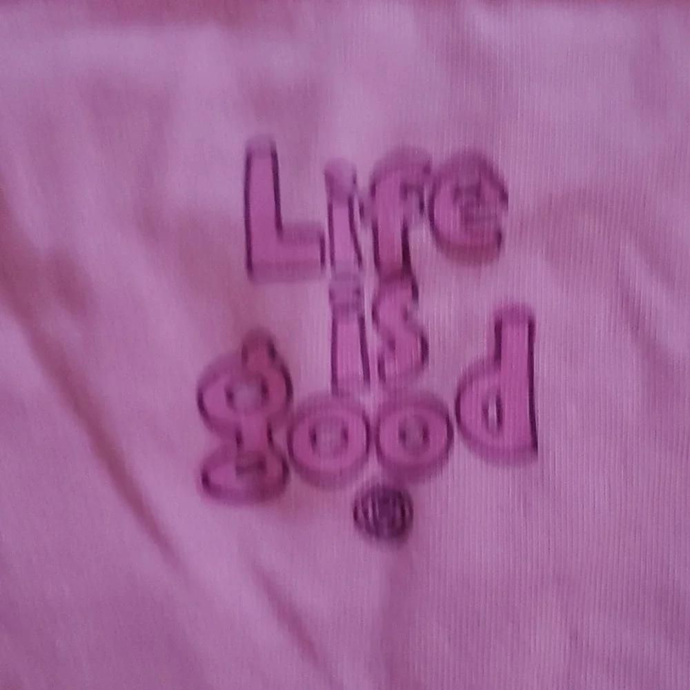 Good Karma Girls‎ Life is Good Pink Long Sleeve Shirt Size 10